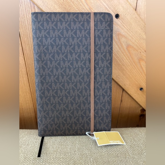 Michael Kors Other - NWT Michael Kors Monogram Notebook in Brown